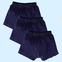 KiddoPanti Boys Pack of 3 Cotton Lycra Trunks-11