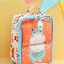 ROSADA Structured Handheld Bag With Applique image 4