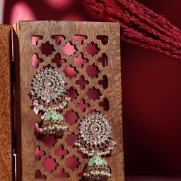 Anouk Contemporary Jhumkas Earrings-53