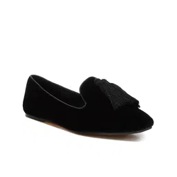 RAG & CO Women Velvet Loafers-picture-58