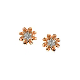 VALANOVA 14K Rose Gold Certified 0.31Ct Lab Grown Diamond Earrings-picture-42