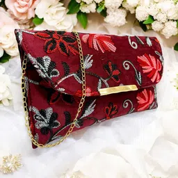SKORPIO Ethnic Motifs Printed Oversized Structured Sling Bag image 2