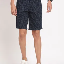 Turtle Men Floral Printed Shorts-picture-38