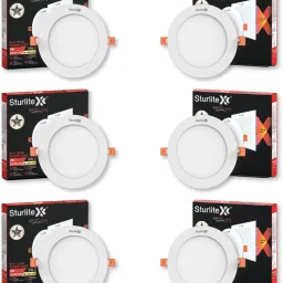 Eco LYF 8W (3 in1) Round LED Downlight - (Pack of 6) Ceiling Light Ceiling Lamp-image-27