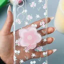 PEEPERLY Floral Printed OnePlus Nord CE 4 Lite Cute Korean Floral Gripper Back Case-33
