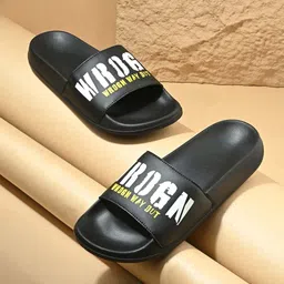 WROGN Men Printed Casual Sliders-picture-12