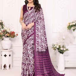 Styleveda Ethnic Motifs Printed Saree-image-30