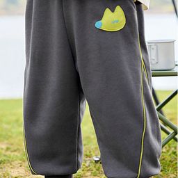 LULU & SKY Unisex Kids Loose Fit High-Rise Trousers-image-78