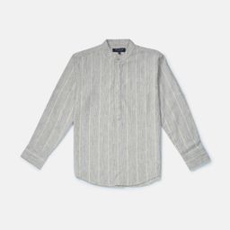 Gini and Jony Boys Standard Opaque Striped Casual Shirt-image-48