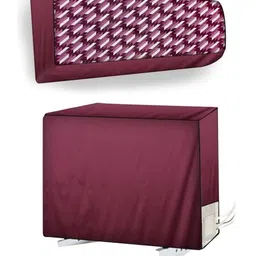 The Furnishing Tree Maroon Plastic Air Conditioner Cover-picture-11