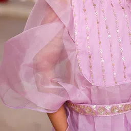 Thread & Button Girls Sunshine Sequin Kaftan Set image 4