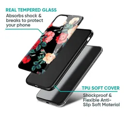 QRIOH Floral Printed OnePlus Nord Back Case Mobile Accessories image 5