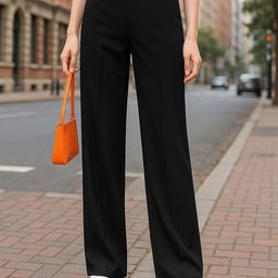Next One Women Smart Straight Fit High-Rise Easy Wash Trouser-picture-10