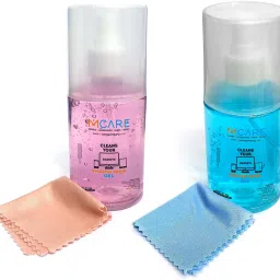 Mcare 200ml Cleaning Spray & Cleaning Cloth Mobile Screen Cleaning, Laptop, glasses & for Computers-27
