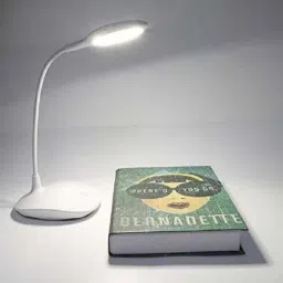Rocklight Touch On/Off Switch LED Desk Lamp(White) Study Lamp (22 cm, White) Study Lamp-25