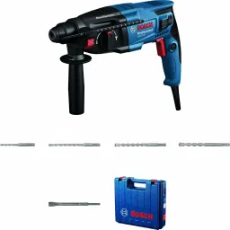 GBH 220 KIT with (SDS Plus Drill bits + SDS Chisel) Professional Corded Electric Rotary Hammer Drill-12