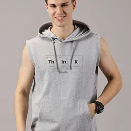 LEON Men Typography Printed Hooded Sweatshirt-picture-6