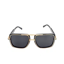 QUE UNIVERSE Men UV Protected & Polarized Square Sunglasses image 4
