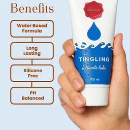 Undercover Tingling Water Based Lubricant - 100 ml image 5