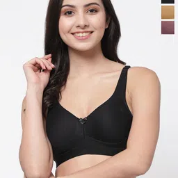 College Girl Pack of 3 Full Coverage Lightly Padded Bra-picture-44