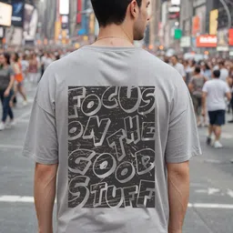 SMARTEES Men Graphic Printed Pockets Oversized Regular T-shirt-image-99