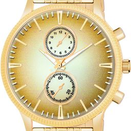 DOUBLERUN Men Dial & Bracelet Style Straps Analogue Multi Function Watch image 4