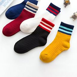 MOMISY Kids 5-Pcs Ankle-Length Socks-image-13