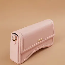 CODE by Lifestyle PU Structured Handheld Bag with Bow Detail image 3