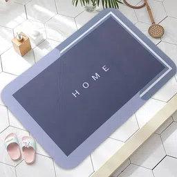 Kuber Industries 4-Pcs Grey Anti Slip Bath Mat-43