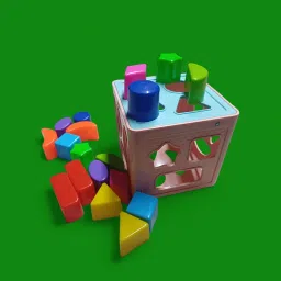 Bright Geometric Shape Sorting Toy-image-10