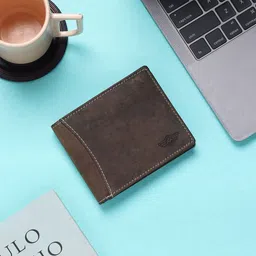 Metronaut Men Leather Two Fold Wallet-image-34