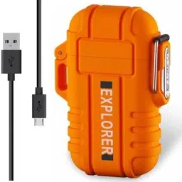 Men Cigarette Cigar Lighter_Orange Pocket Lighter-13