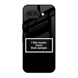 QRIOH Typography Printed Google Pixel 9A Glass Back Case-image-82