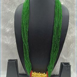 Gorkhastyle Women Green Necklace and Chains-image-87