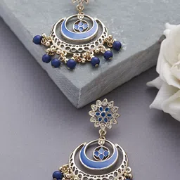 Kalakrith Milano Geometric Drop Earrings-42