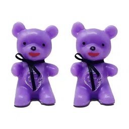 PEEPALCOMM Lavender & Red 2 pieces Pillar Candle-15