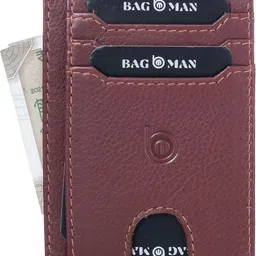 BAGMAN Men Leather Card Holder-11