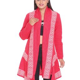 WOOL 4U Women Longline Shrug-picture-45