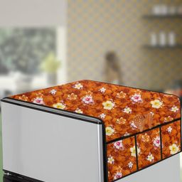 The Furnishing Tree Orange PVC Air Conditioner Cover-image-83