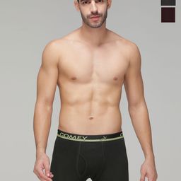AMUL COMFY Men Pack Of 3 Assorted Cotton Trunk AC-PLCLRTROE-ASST-100-3PC-image-7