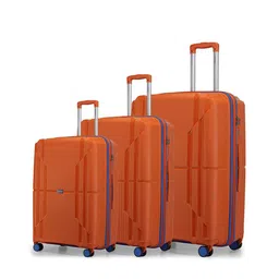 Provogue Set Of 3 Lumina Hard-Sided Large Medium & Cabin Trolley Bags-51