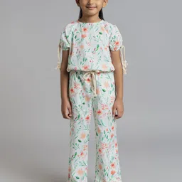 Ed-a-Mamma Girls Printed Top with Trousers-image-24