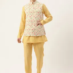 Sayisha Printed Pure Cotton Nehru Jackets-picture-26
