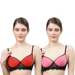 Samvar Multi Cotton Non-Wired Non Padded Minimizer Bra-picture-11