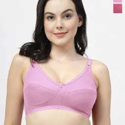 SHYAM SONS FLAIR Pack of 2 Wireless Non Padded Full Coverage Bra-49