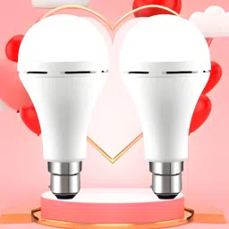 Emergency 12W Inverter LED Bulb with 2000mAh Rechargeable Battery Pack of 2 I337 4 hrs Bulb Emergency Light-9