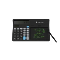 Portronics Ruffpad Calc 2 digital calculator with lcd writing pad image 1