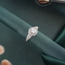 Saraf RS Jewellery Stone-Studded Adjustable Finger Ring-43