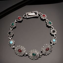 Shine N Sober Women Antique Wraparound Bracelet-image-111