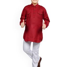 Arshia Fashions Boys Regular Kurta with Pyjamas-picture-21